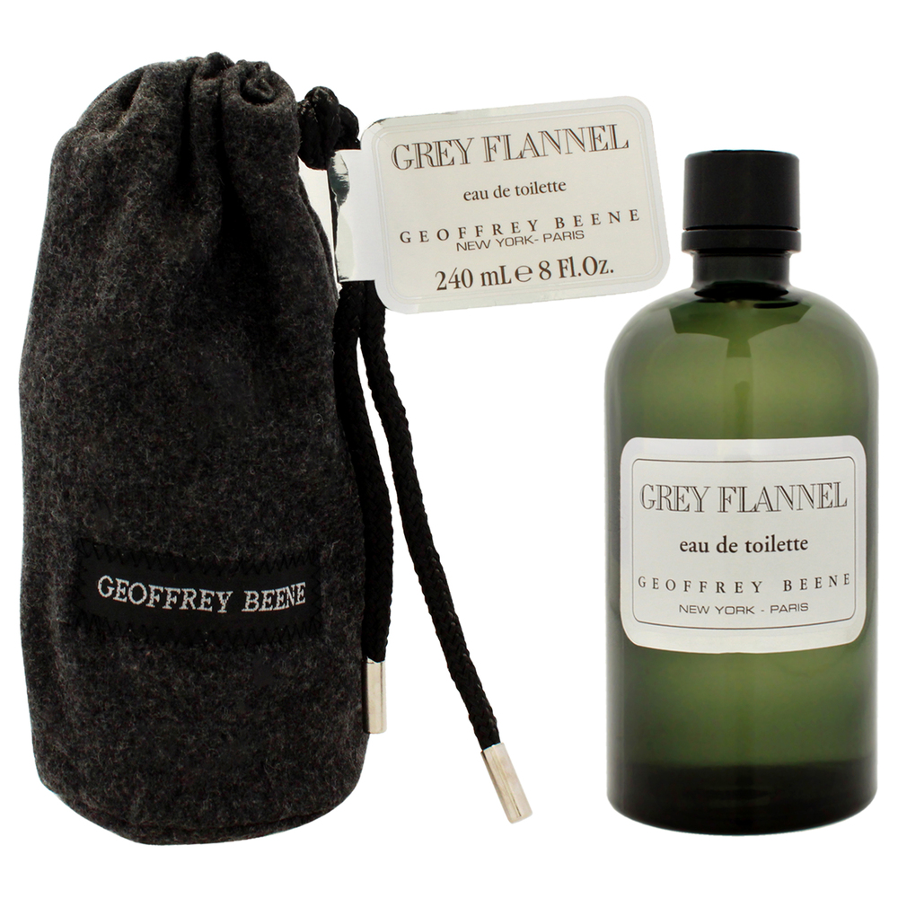 Grey Flannel by Geoffrey Beene for Men - 8 oz EDT Splash